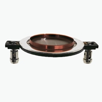 Diaphragme en titane de bobine vocale de haut-parleur de haute qualité de 44.4mm pour le pilote de compression HF Driver Voice Coil alexa