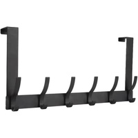 Porte-manteau mural sans perçage robuste pour vêtements, chapeaux, sacs, serviettes – Rangement pour salle de bain et chambre