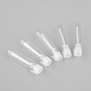 Mini Botella de Vidrio Transparente con Gotero de 1/2/3 ml para Aceites Esenciales, Perfume Portátil, Vial de Vidrio Vacío - Product Image 2