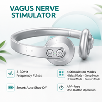 Stimulateur du nerf vague TVNS, masseur de cou portable, 8 modes, contrôle via application Bluetooth gratuite, soulagement de l'anxiété et du stress, CE FCC OEM