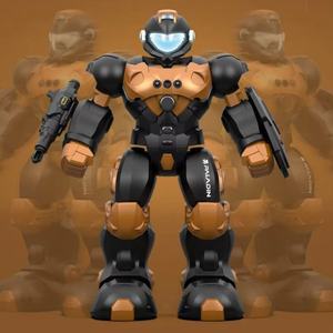 Robot de Juguete Eléctrico RC Inteligente con Control por Voz 2.4G, Luces LED, Canto, Baile y Funciones Educativas para Niños BG1548 - Product Image 3