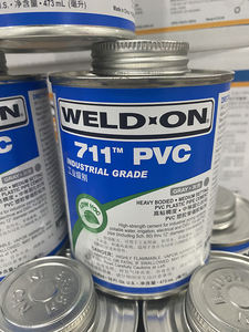 PVC-U boru Solvent çimento P-68 şeffaf temizlik maddesi kaynak-on boru tutkal endüstriyel ön yapıştırıcı için boru tesisat - Product Image 3