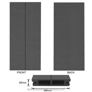 Paneles de Cerca de Jardín para Privacidad, Paneles de Madera Plástica WPC para Exteriores - Product Image 6