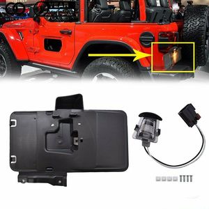 Portatarga paraurti anteriore portatarga auto con luci per Jeep Wrangler JK - Product Image 4