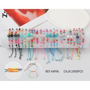 Braccialetto con Perline Sfaccettate N. 8, Gioielli alla Moda con Perline per Donne e Ragazze - Product Image 1