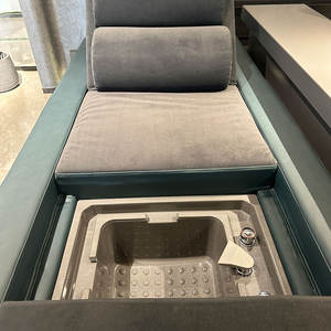 Professionelle Schönheitssalon-Liege aus Massivholz, Modern, Elektrisch Verstellbar, Faltbar, Tragbar, für Spa-Massage-Therapie und Pediküre - Product Image 6