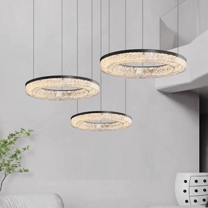 Italian High-End All-Copper Minimalist <b>Chandelier</b> for Living Room and Bedroom Grand Luxury Designer Villa Lamp-Middle Sizes - Product Image 2