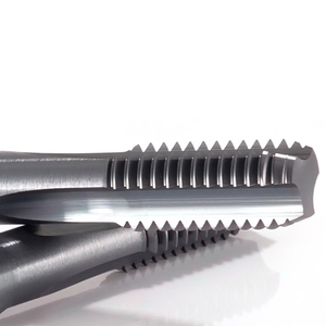 Taraud à cannelure droite Bibo pour acier M3/M4/M5/M6/M7/M8/M10/M12, taraud à filetage métrique solide et jeu de tarauds et filières en alliage pour la coupe de filetage - Product Image 4