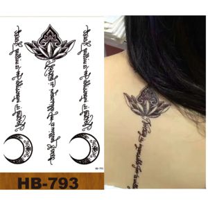De clase alta varios coloridos atrapasueños diseño temporal búho cuerpo arte tatuaje pegatinas - Product Image 3