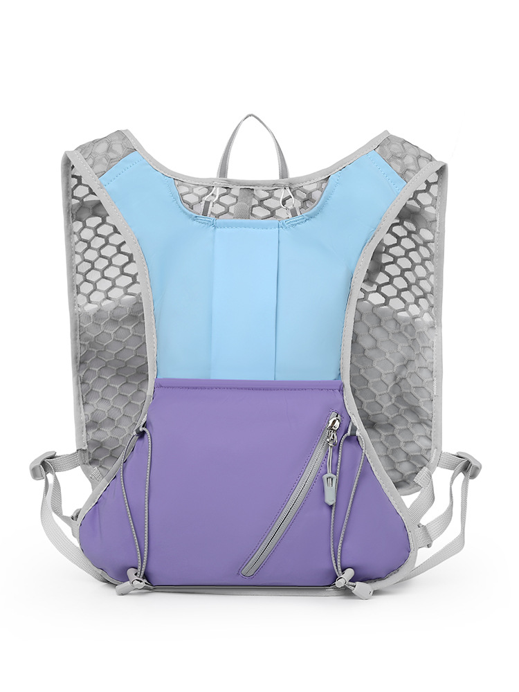 Bleu avec du violet