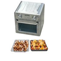 Friteuse à air électrique intelligente 10-en-1 et four à convection 18L, économe en énergie pour usage domestique et hôtelier