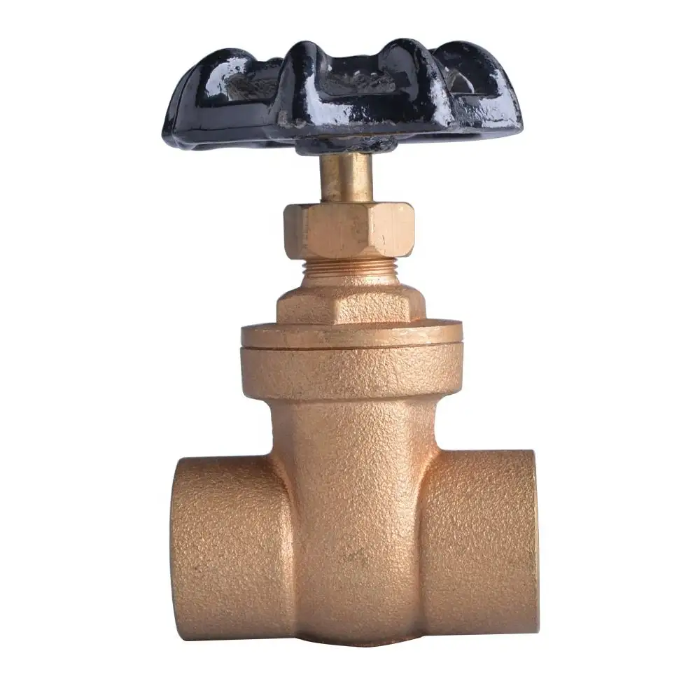 200WOG 1/2 Inch -2 Inch Lead Free Brass Gate Valve with Non-rising Stem