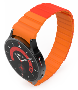 Correa de Reloj Magnética Transpirable de Goma Eraysun, Repuesto de Pulsera para Reloj Inteligente, Personalizada de Lujo para Relojes <span class=keywords><strong>Samsung</strong></span> de 20/22 mm - Product Image 3