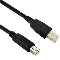 Cable de extensión único USB 2,0 tipo A macho a hembra Cable de extensión con bloqueo de pestillo