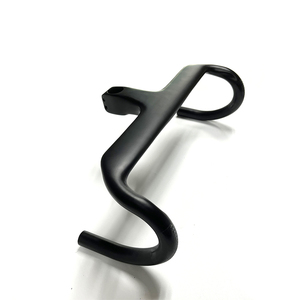 Guidon de vélo en fibre de carbone noir mat intégré guidon vtt pièces de vélo - Product Image 6