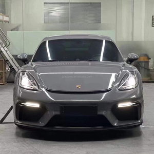 Pare-chocs avant style <span class=keywords><strong>718</strong></span> <span class=keywords><strong>GT</strong></span> <span class=keywords><strong>4</strong></span> pour <span class=keywords><strong>Porsche</strong></span> 982 Boxster Cayman, kit carrosserie amélioré, pare-chocs avant <span class=keywords><strong>GT</strong></span>-<span class=keywords><strong>4</strong></span>, plastique PP apprêté - Product Image 3