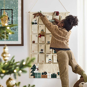 Calendario <span class=keywords><strong>de</strong></span> Adviento <span class=keywords><strong>de</strong></span> Tela Resistente con 24 Bolsillos <span class=keywords><strong>de</strong></span> Almacenamiento con Cierre para Actividades <span class=keywords><strong>de</strong></span> Cuenta Regresiva Navideña, Decoración <span class=keywords><strong>de</strong></span> Pared para el Hogar, Organizador Navideño - Product Image 3