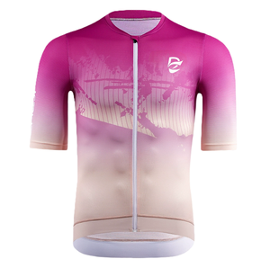 Ropa de Ciclismo al por Mayor, Jersey de Ciclismo de Manga Corta, Top Profesional para Ciclismo de Carretera, Transpirable, Ajuste Delgado, Logotipo Personalizable - Product Image 5