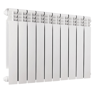 Radiador de Calefacción <span class=keywords><strong>Central</strong></span> de Aluminio para Sistema de Calefacción Doméstico, Radiador de Calefacción Horizontal para Calefacción <span class=keywords><strong>Central</strong></span>, Blanco - Product Image 1