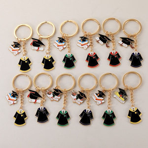 2025 Tốt Nghiệp Móc Khóa Dễ Thương Học Tập Ăn Mặc Keychain Cho Lễ Tốt Nghiệp Mặt Dây Chuyền Cho Sinh Viên Túi Phụ Kiện - Product Image 4