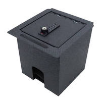 Console Vault pour Tacoma 3ème génération (2016-2023) |   Coffre-fort de console centrale sécurisé avec code PIN - Amélioration de rangement dissimulé en métal