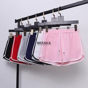 Pantaloncini da donna Casual estate con coulisse comodi pantaloncini in felpa pantaloncini da corsa elastici a vita alta per le donne taglie forti - Product Image 4