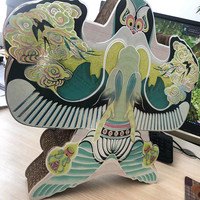 2025 Dragon Boat Festival Design Cerf-volant en forme de boîte-cadeau en carton étanche pour emballage de boulette de riz