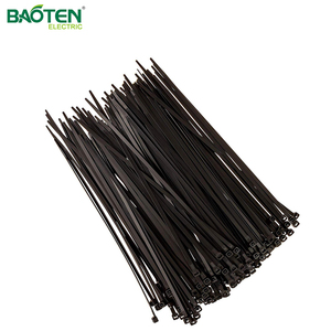 Baoteng Hot Bán Đa Màu Sắc Tự Khóa Kích Thước Linh Hoạt Biểu Đồ Da Cable Tie Bt Tùy Chỉnh Nylon Nhãn Nylon Tráng Dây - Product Image 1