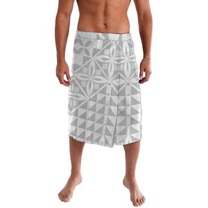 Envío Directo, diseño Tribal polinesio personalizado, es decir, Faitaga Tonga Tupenu Lavalava, hombres informales, media falda aborigen, ropa samoana - Product Image 1