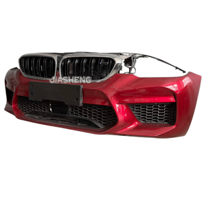 Para <span class=keywords><strong>BMW</strong></span> <span class=keywords><strong>M5</strong></span> F90 2015-2019, Parachoques Delantero Completo con Radiador, Kit de Carrocería Edición Thunder, Ventilador Eléctrico, Barra Antichoque, Condensador, Radiador - Product Image 3