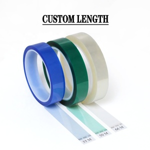 Ad alta temperatura resistente al calore verde blu chiaro antistatico ESD Kaptons poliestere PET <span class=keywords><strong>pellicola</strong></span> nastro adesivo in <span class=keywords><strong>Silicone</strong></span> - Product Image 5