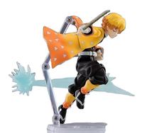 Premium Chokonose Figure Anime Demon Slayer Kamado Tanjirou Agatsuma  Zenitsu Eat Rice Balls PVC Action Figure