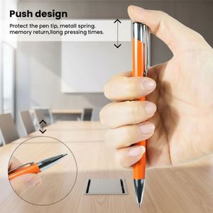Wholesale Newest Cheap Hot Ball <b>Pen</b> Custom Logo Metal Hotel Office Advertising Ballpoint <b>Pen</b> for Promotional Gifts - Product Image 5