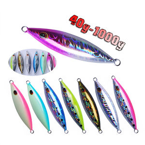 40g-300g Bateau de pêche à la traîne en eau salée <span class=keywords><strong>Jig</strong></span> en métal pour thon <span class=keywords><strong>sandre</strong></span> Leurre de pêche lent pour bateau de mer Leurre de pêche en plomb - Product Image 2