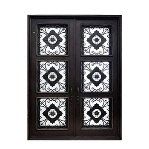 <span class=keywords><strong>Puerta</strong></span> de Hierro Resistente a la Oxidación, Moderna y Ecológica para <span class=keywords><strong>Entrada</strong></span> Exterior de Viviendas Residenciales, Descuento por Compra al por Mayor - Product Image 3
