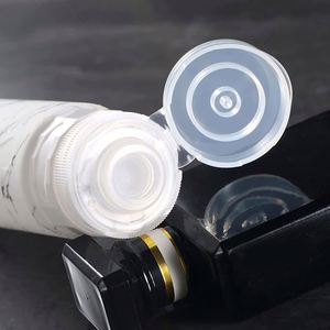 Bouteille de voyage anti-fuite 90 ml avec logo personnalisé, accessoires approuvés, flacons de shampoing, bouteille de toilette en silicone marbré - Product Image 2