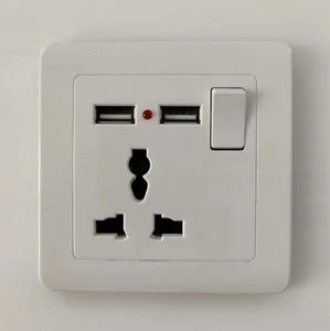 Khách sạn tiêu chuẩn Châu Âu 86 tường chuyển đổi nhà tường chuyển đổi người anh một Slim USB ổ cắm bên ngoài bảng điều khiển chuyển đổi phòng khách và phòng ngủ - Product Image 6