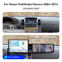 ZWNAV Pantalla de 13.1"+12.3" para Nissan Pathfinder/Navara 2004-2014, Android 15, Carplay Inalámbrico, DSP, GPS, Radio para Auto, Estéreo, 360 OEM