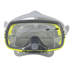 Máscara de <span class=keywords><strong>Buceo</strong></span> y Snorkel Integrada de Visión Amplia <span class=keywords><strong>con</strong></span> Válvula de Drenaje Automática y Lentes de Vidrio Templado - Product Image 5
