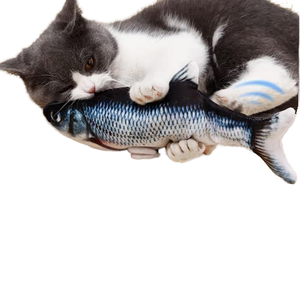 Juguete Electrónico Interactivo para Gatos Shengfeng, Simulación Automática de Peces y Aves, Juguete de Peluche con Movimiento para Mascotas - Product Image 2