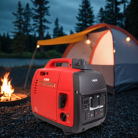 Super Silent 2KW Power Inverter Generator für den Heimgebrauch 4-Takt-Motor Remote/Auto Start Rückstoß system