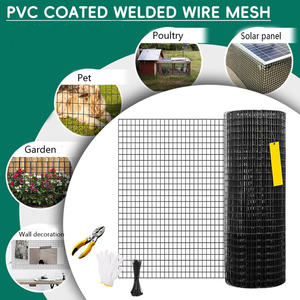 Grillage en PVC noir soudé pour panneaux solaires, <span class=keywords><strong>barrière</strong></span> <span class=keywords><strong>anti</strong></span>-oiseaux pour la lutte antiparasitaire - Product Image 1