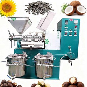 Prensa de aceite de sésamo Máquina hidráulica de prensado en frío de aceite de oliva - Product Image 1
