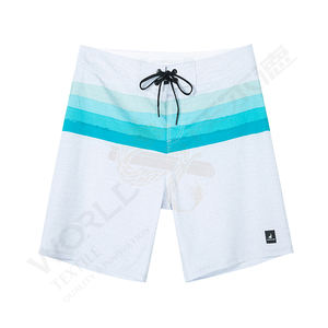 Nuevos Diseños 2015: Pantalones Cortos de Baño a Rayas para Hombre, Surf y Bermudas con Soporte de Marca Privada OEM para Marcas Globales - Product Image 3