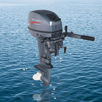 Nouveau moteur hors-bord à essence manuel 2 temps de haute qualité T9.9 9.9HP