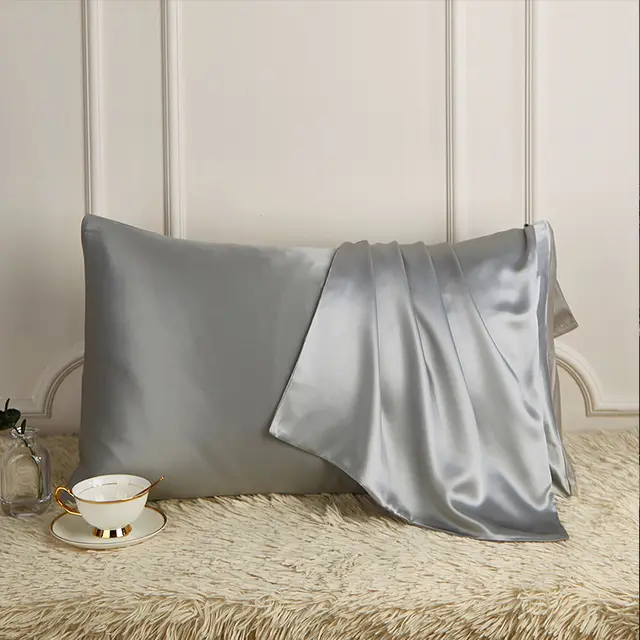 ECO-Friendly Custom Silk Pillowcase 22mm Pure silk pillow case 100% mulberry