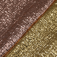 Tissu de Noël scintillant doré métallique de 0,9 mm, mosaïque de microfibres, cuir synthétique PU pour chaussures, sacs, vêtements