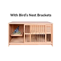 Offre Spéciale – Nid en Bois Modulaire Toutes Saisons pour Pigeons – Boîte de Reproduction pour Pigeons Voyageurs et Colombes