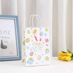 Bolsa de Papel Personalizada para Comida Rápida para Llevar, Bolsa de Regalo, Bolsa de Compras Kraft con Asa - Product Image 5