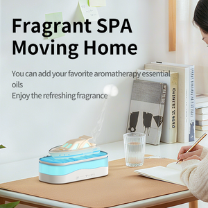 Yacht Aroma <b>Diffuser</b> Ultrasonic Essential Oil <b>Diffuser</b> Humidifier with Colorful <b>LED</b> Light for Home - Product Image 6
